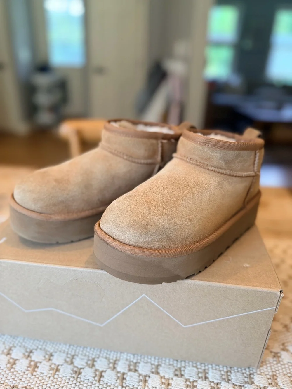UGG® Kids Classic Ultra Mini Platform Boots